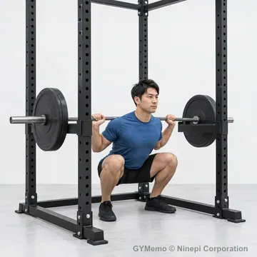 アンダーソンスクワットの開始姿勢
