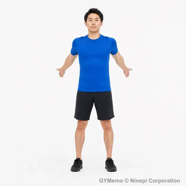 腕回しの動作