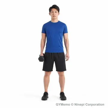 サイドベンドの開始姿勢