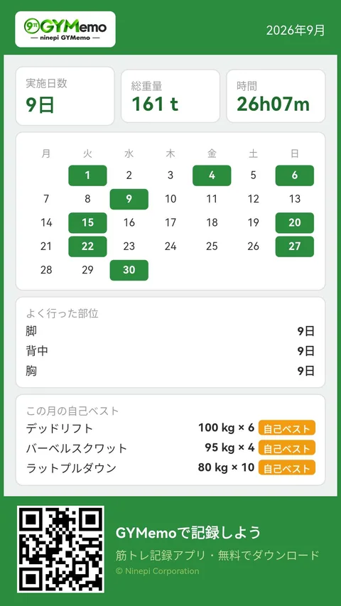 日誌（月）